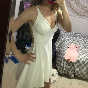 Lulus White Skater Dress